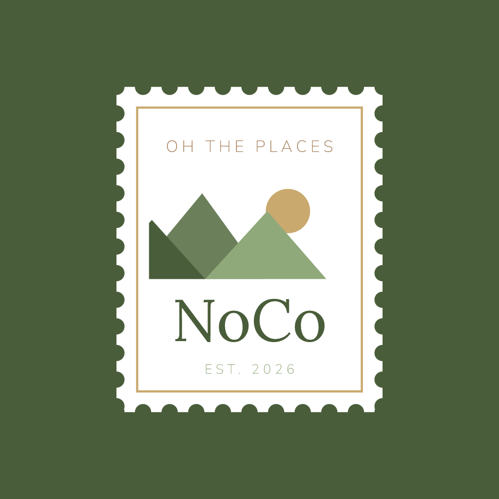 Oh The Places NoCo stamp